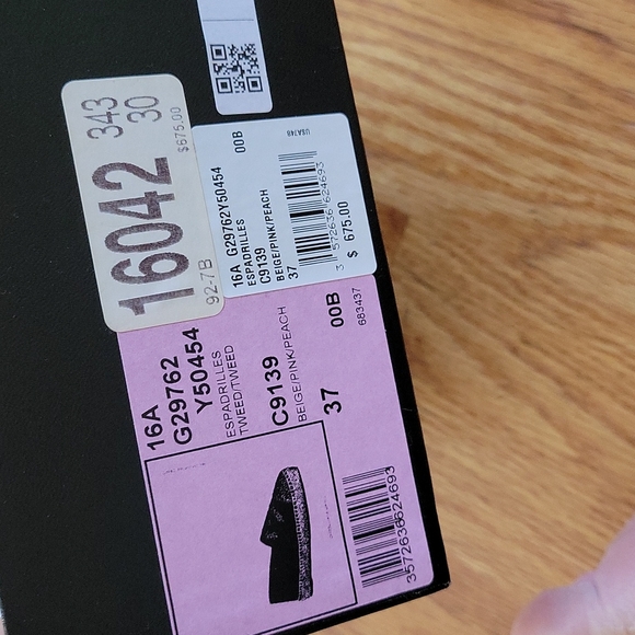 Chanel tweed espadrilles size 37 - Picture 7 of 7